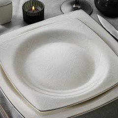 Kütahya Porselen Bone Mare Yemek Takımı 10745 Platin