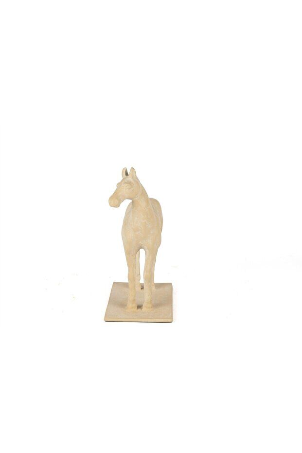 Mikasa Moor Obje Horse Krem Alçı 18X23 CM 113923