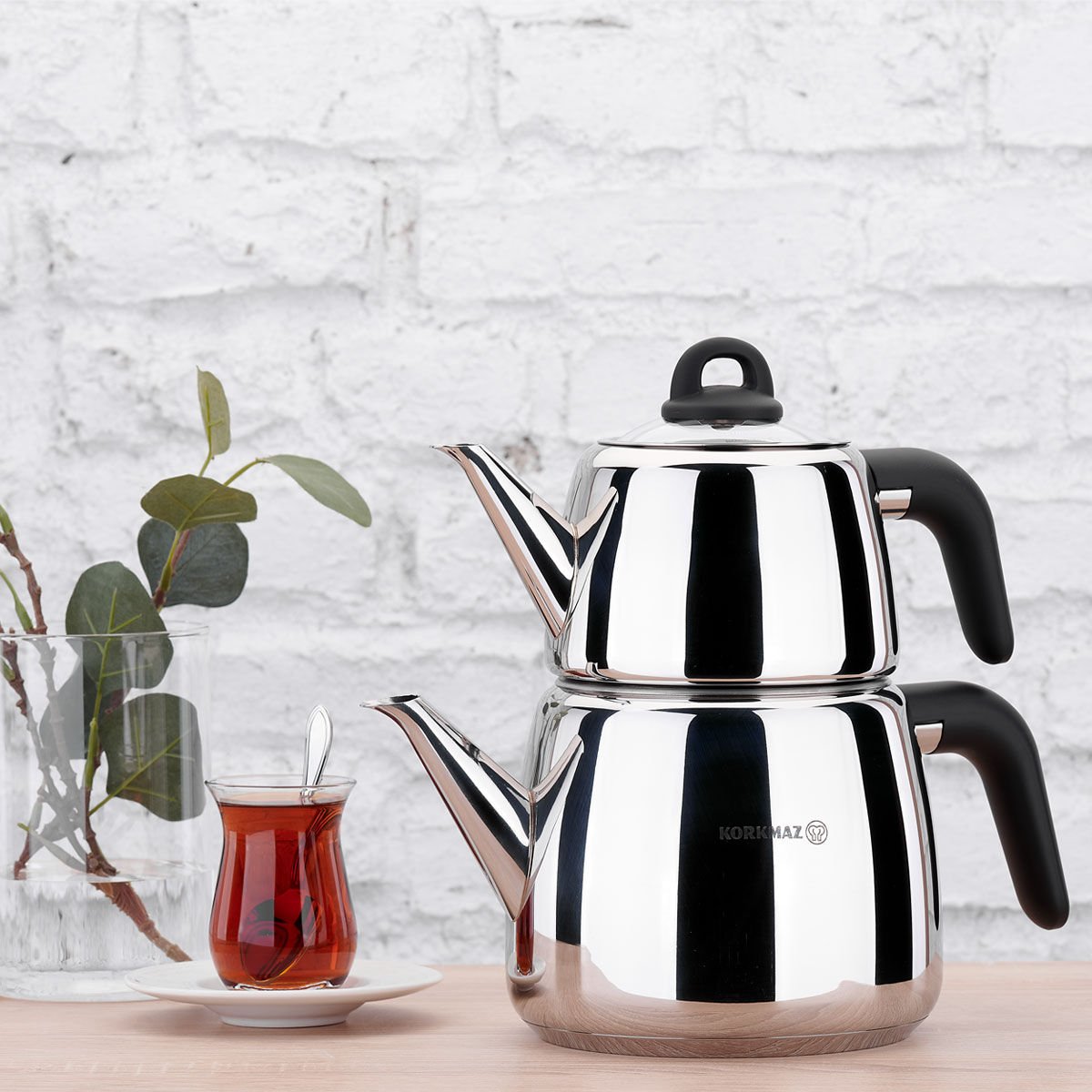 Korkmaz Bella Nora Çaydanlık Takımı A045