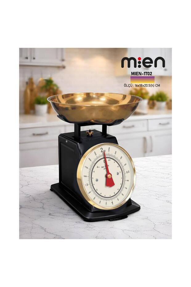 Mien Mutfak Terazisi Siyah MIEN-1T02