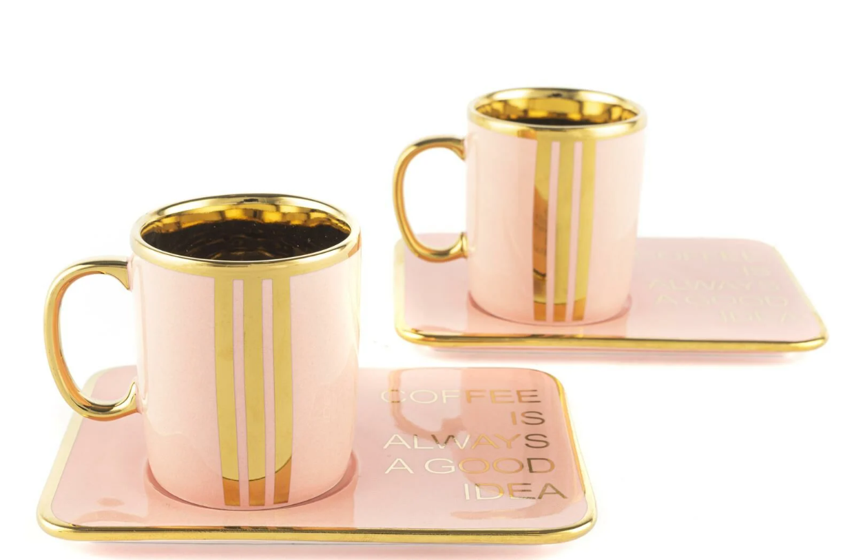 Mikasa Moor Pinky 2'li Kahve Fincanı Seti 341824