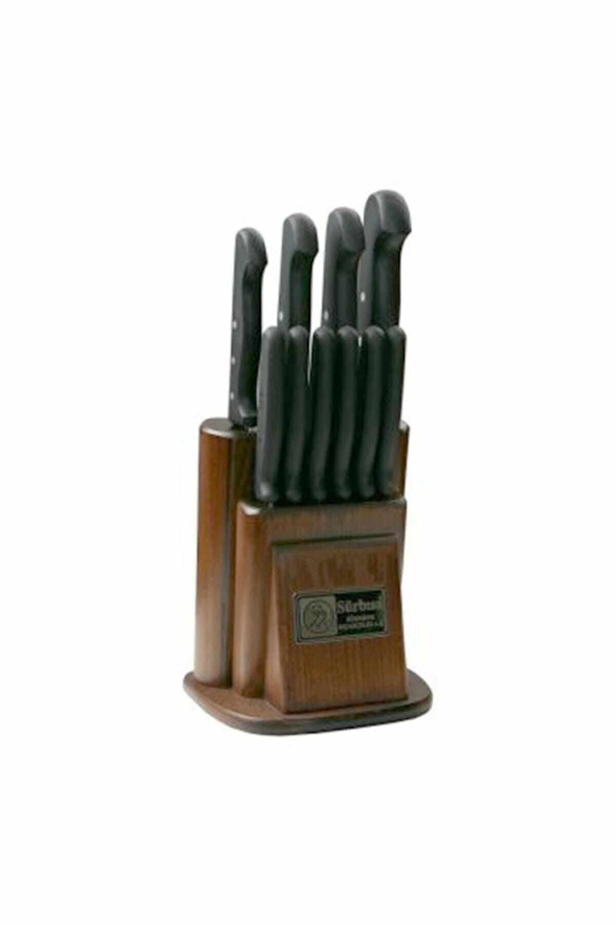 Sürbisa 61500 Mutfak Bıçak Seti 10'lu Ahşap Standlı - 6.670,00 TL