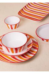 The Mia Servis Tabağı Joy 30 Cm Renkli JOY0003