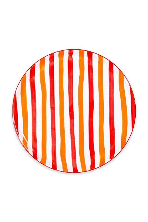 The Mia Servis Tabağı Joy 30 Cm Renkli JOY0003