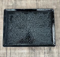 Kütahya Porselen 35 cm Nano Düz Tabak Siyah 890220