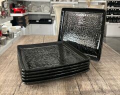 Kütahya Porselen 23 Cm Nano Düz Tabak Siyah 890220