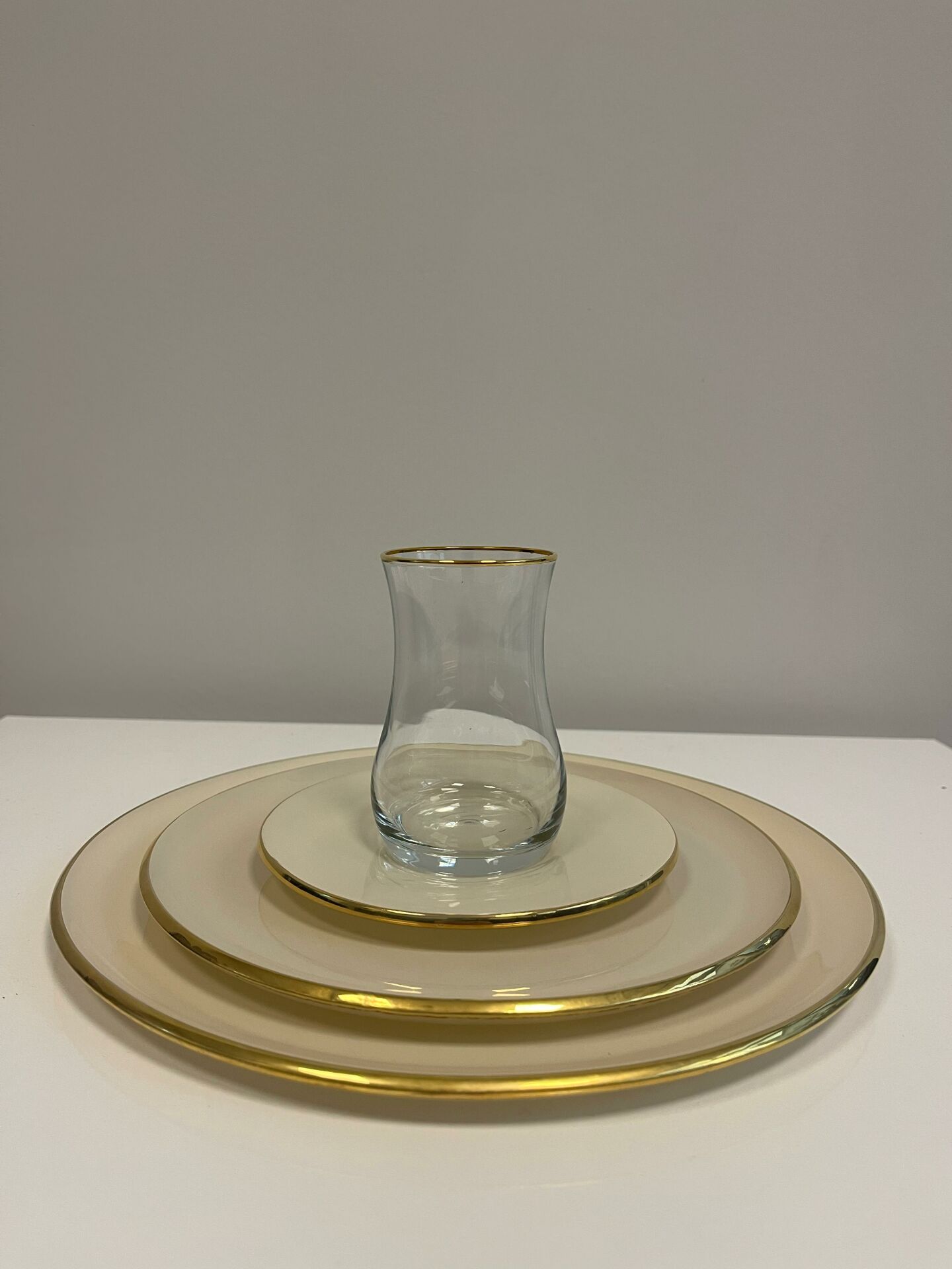 Glore 28 Parça Solid Krem Çay Seti 84200