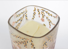 Mikasa Moor Mum Cam Mor Çiçek Desen 15X24 Cm 107267