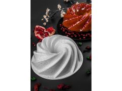 Taç Kek Kalıbı Döküm Rüzgar Gülü Beyaz 6542