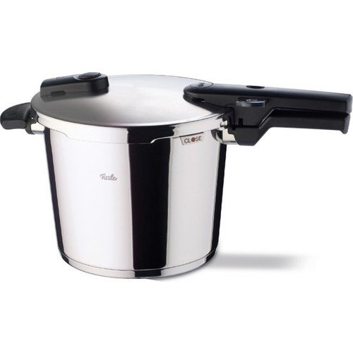 Fissler Vitaquick Satin Black 6 Lt Düdüklü Tencere
