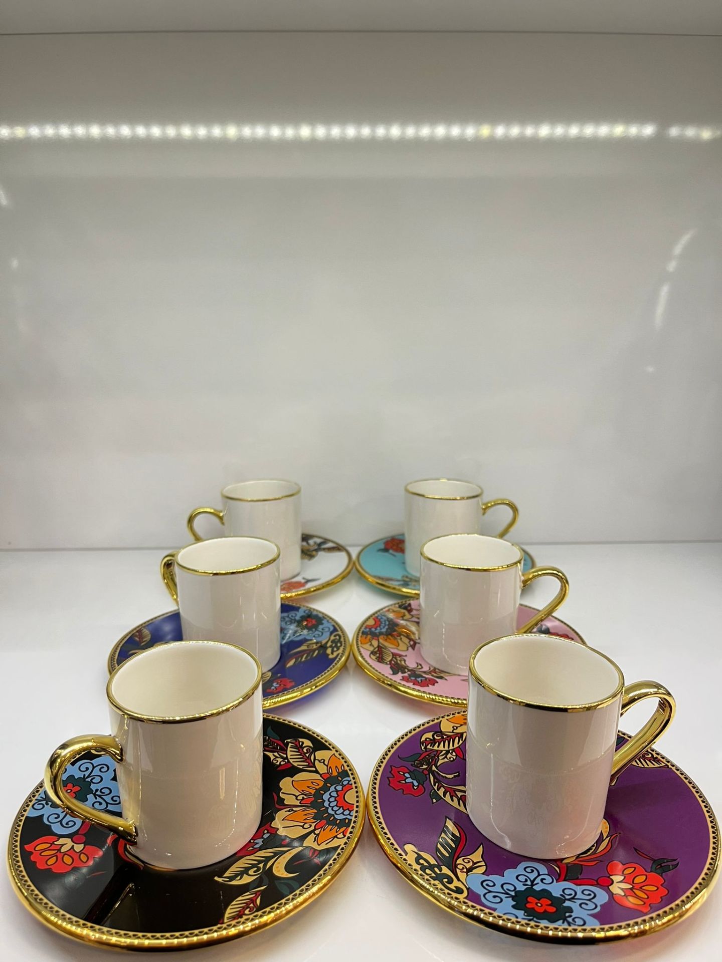 Glore Lorena Asorti Kahve Seti 6 Lı 22030