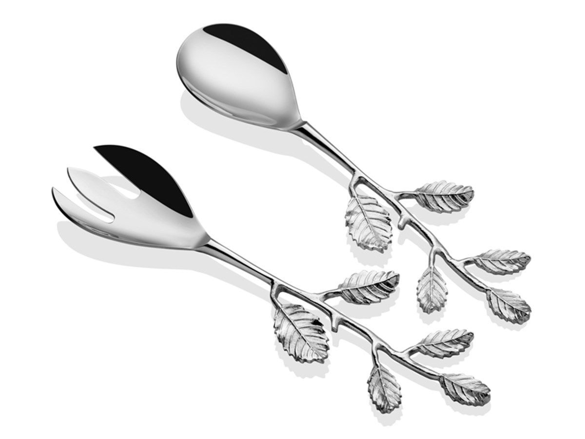 Lamedore Harry 2 Li Salata Servis Seti Gümüş 5013SS