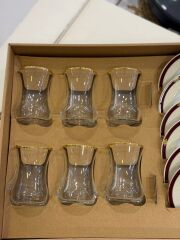 Lotus Çay Takımı Porselen Tabak 6 Lı Lt-005