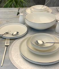 Winterbach 57 Parça Platin Yemek Takımı 5702-P