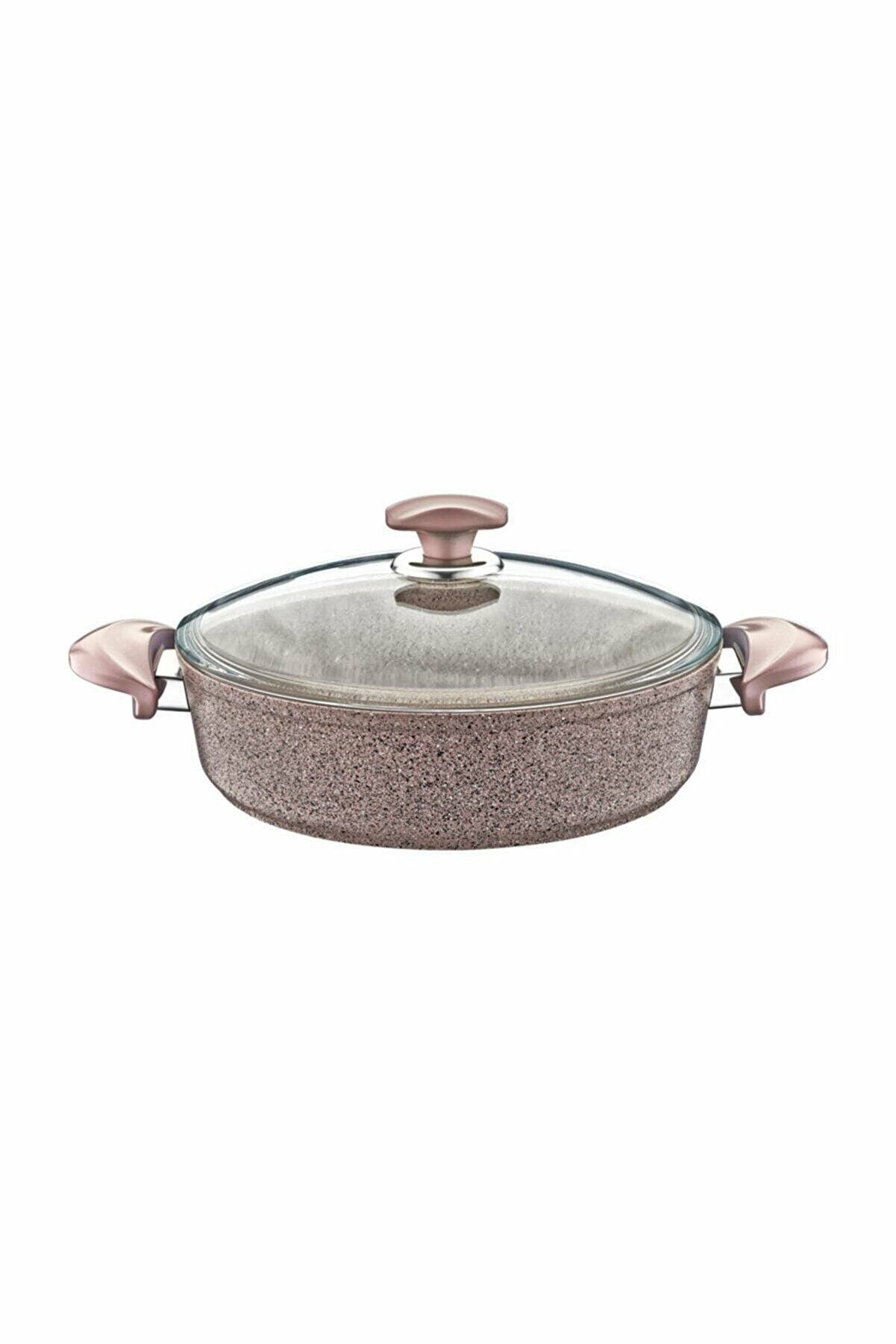 Oms Granit Kısa Tencere 26 Cm 3310