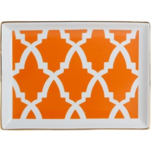 Porland 18 Cm Kahvaltı Tabağı Morocco Desen3 Turuncu