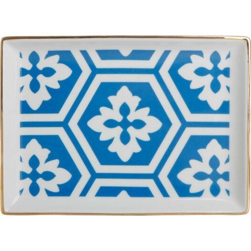 Porland 18 Cm Kahvaltı Tabağı Morocco Desen2 Mavi