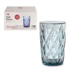 İpek Meşrubat Bardağı 6 Lı 400 Ml Mavi KB155BN