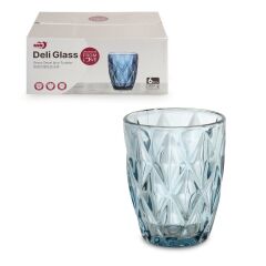İpek Bardak Mavi 6 Lı 280 Ml KB154BN