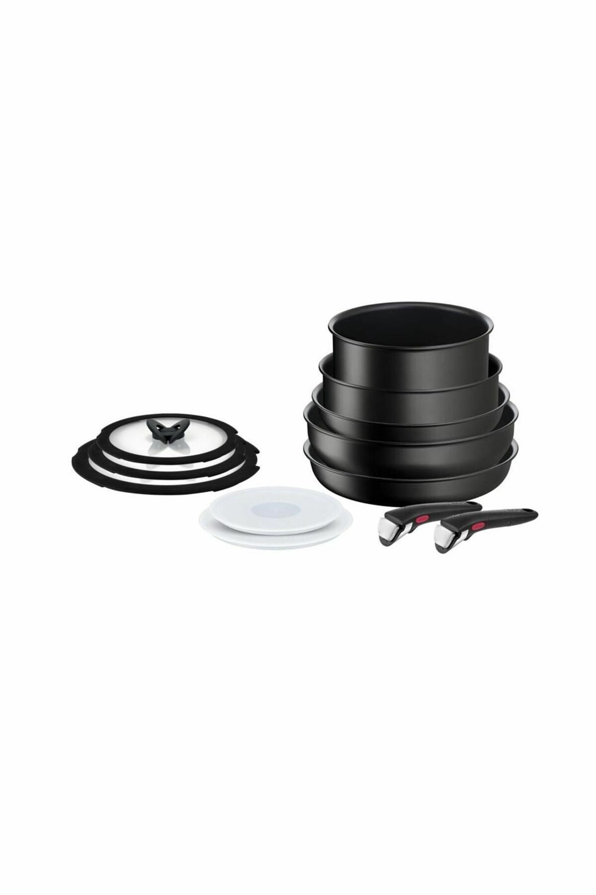 Tefal Ingenio Exception Titanyum 12 Parça Büyük Set 6X