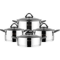 Aryıldız 8 parça Madison Süzgeç Kapak Tencere Seti