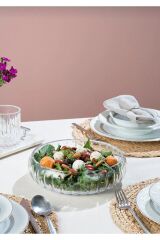 İpek Salata Kasesi Cam Rustik TRC013
