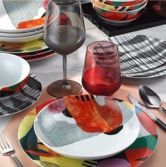 Kütahya Porselen 24 Parça Zeugma Bant Dekor Yemek Takımı 11370