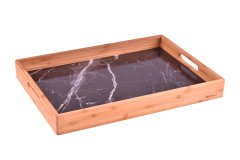 Bambum Tepsi Mermer Desenli Marbella Büyük B1423