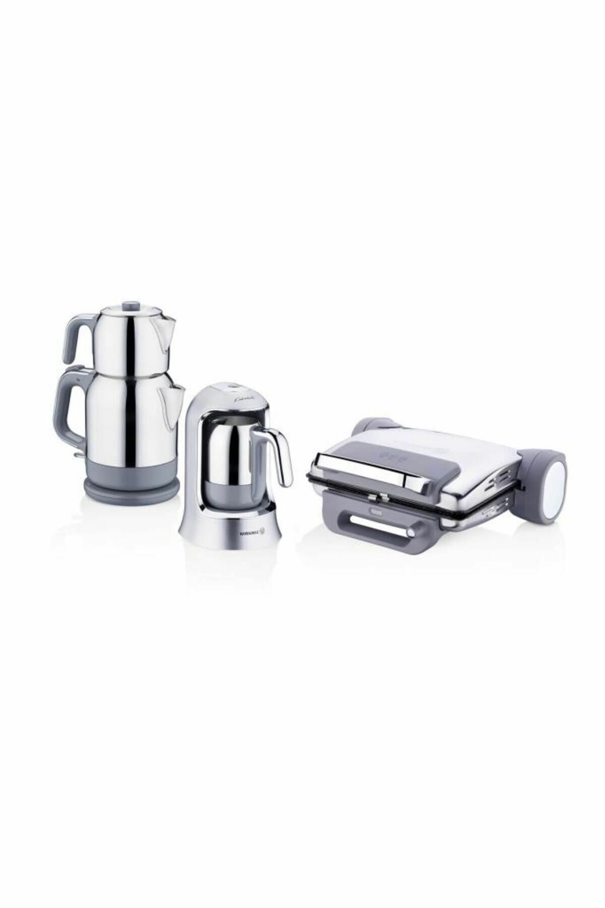Korkmaz A1858 7 Parça Elektro Set Inox
