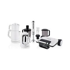 Korkmaz A1824 14 Parça Elektro Set Vanilya