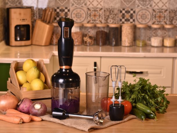 Bambum Blender Seti 3 Lü Monster 900W Siyah B3249