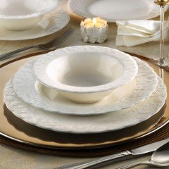 Kütahya Porselen 18 Parça Bone Başak Yemek Takımı