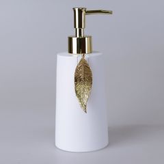 By Selim Banyo Seti Leaf Beyaz Altın