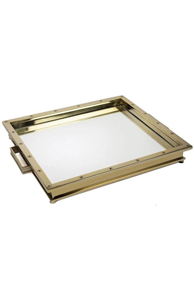 Mikasa Moor Servis Tepsi Kare Gold 45X40 Cm 105485