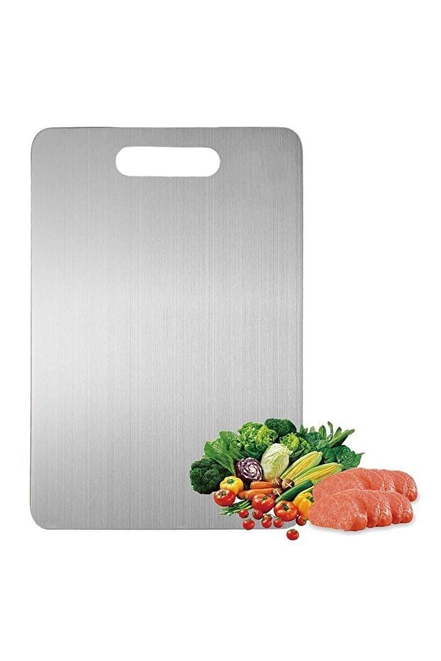 Olca Kesim Panosu Paslanmaz 24X34 Cm (Büyük)