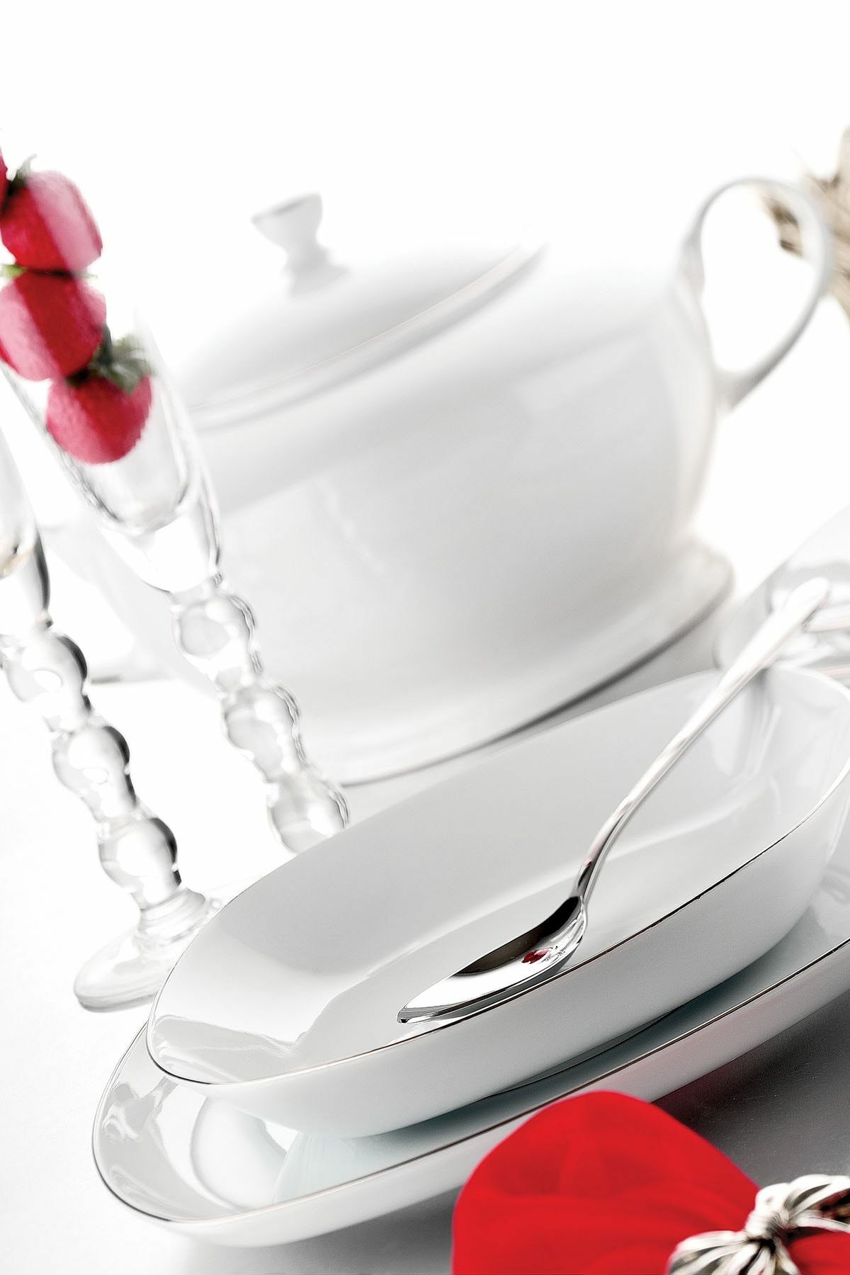 Kütahya Porselen 24 Parça Efes Platin Fıle Yemek Takımı EF24Y2220