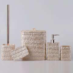 By Selim Stone Banyo Seti İnci