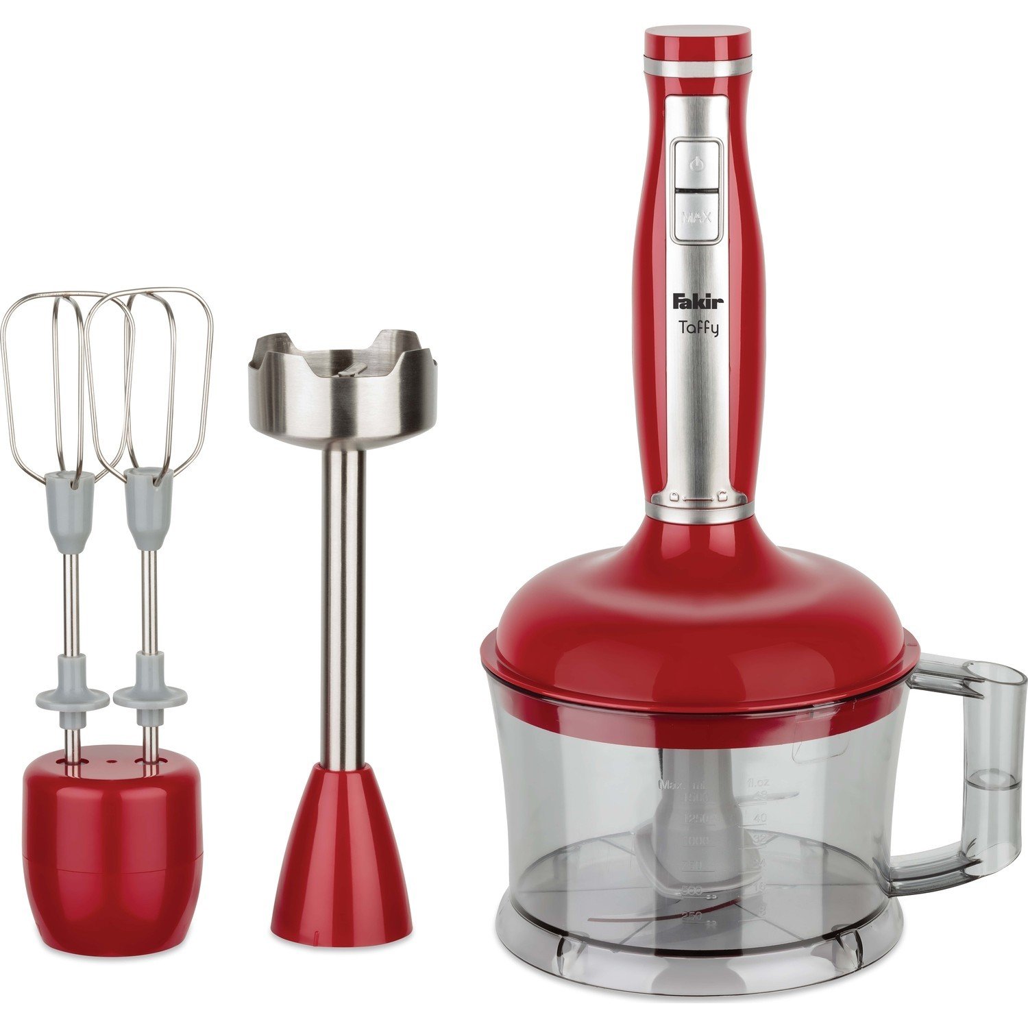 Fakir Taffy Blender Seti Kırmızı