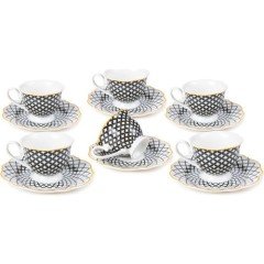 Lotus Kahve Fincan Takımı 6 Lı A166-12