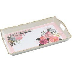 Lotus Melamin Dikdörtgen Tepsi 47X32 Cm A164