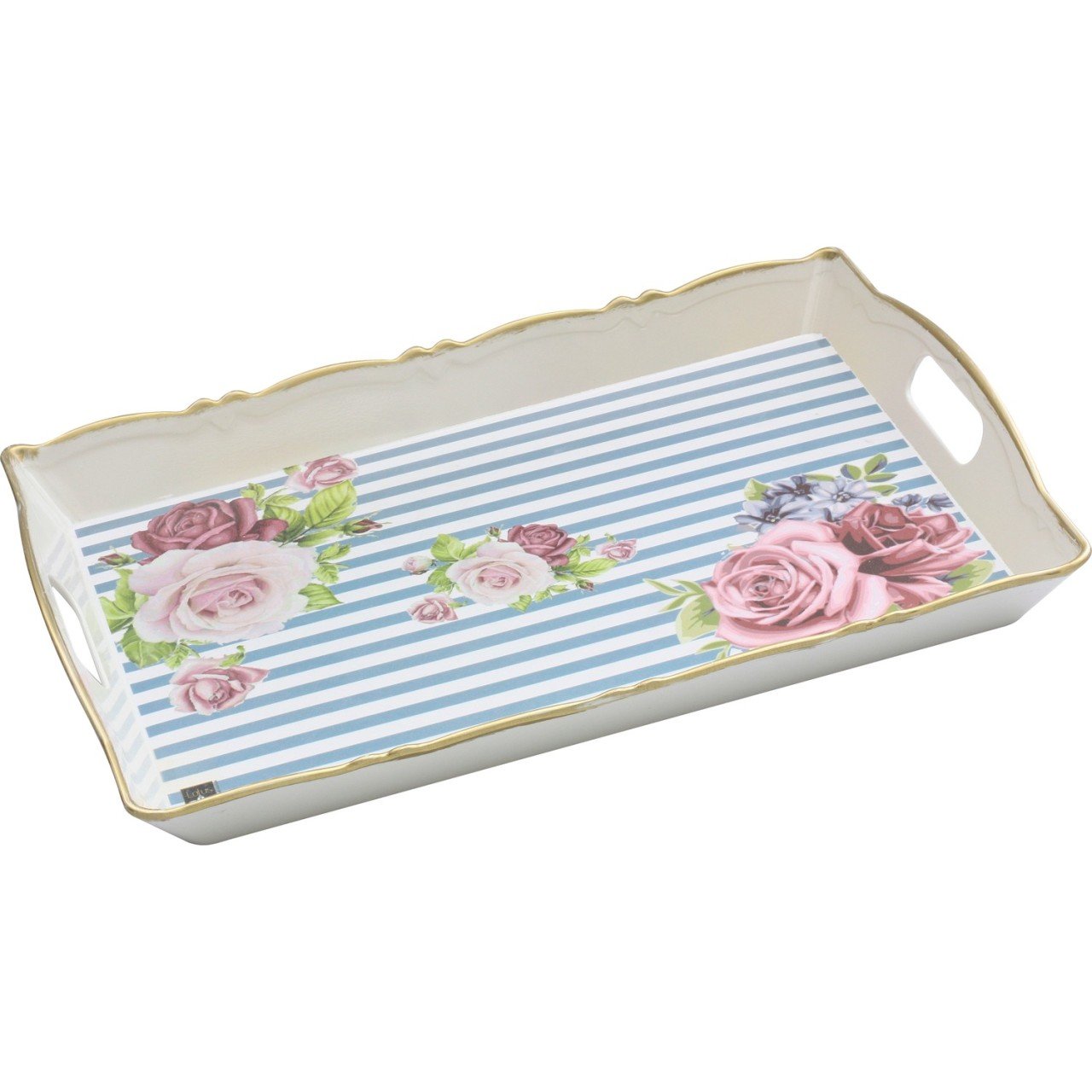 Lotus Melamin Dikdörtgen Tepsi 47X32 Cm A163