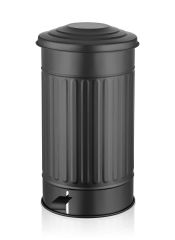 The Mia Çöp Kovası Mutfak Siyah 24 Litre GLV0293