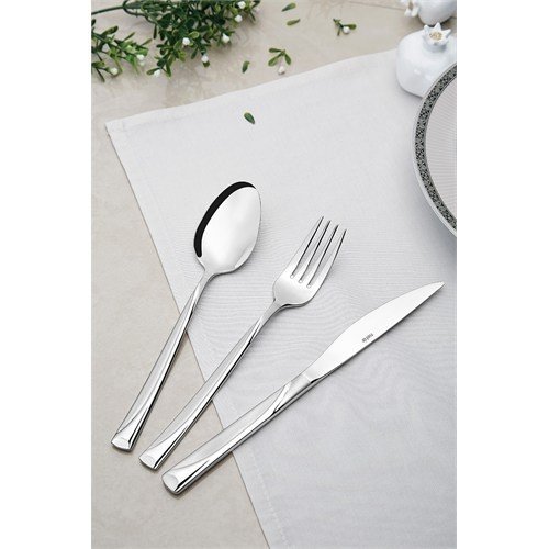 Nehir Fiesta Saten 12 Li Tatlı Kaşığı