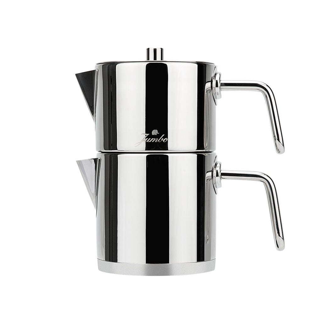 Jumbo Metalix Midi Full Metal Çaydanlık