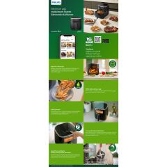 Philips Fritöz  Airfryer XL Pencereli HD9257/80