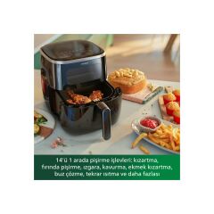 Philips Fritöz  Airfryer XL Pencereli HD9257/80
