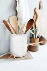 The Mia Kaşıklık Beyaz 13X11 Cm GLV0608