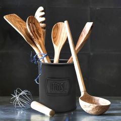 The Mia Kaşıklık Siyah 13x11 Cm GLV0611