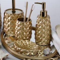 By Selim Banyo Seti Piramit Altın