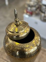 Glazze Küp Gold Siyah Küçük 0004